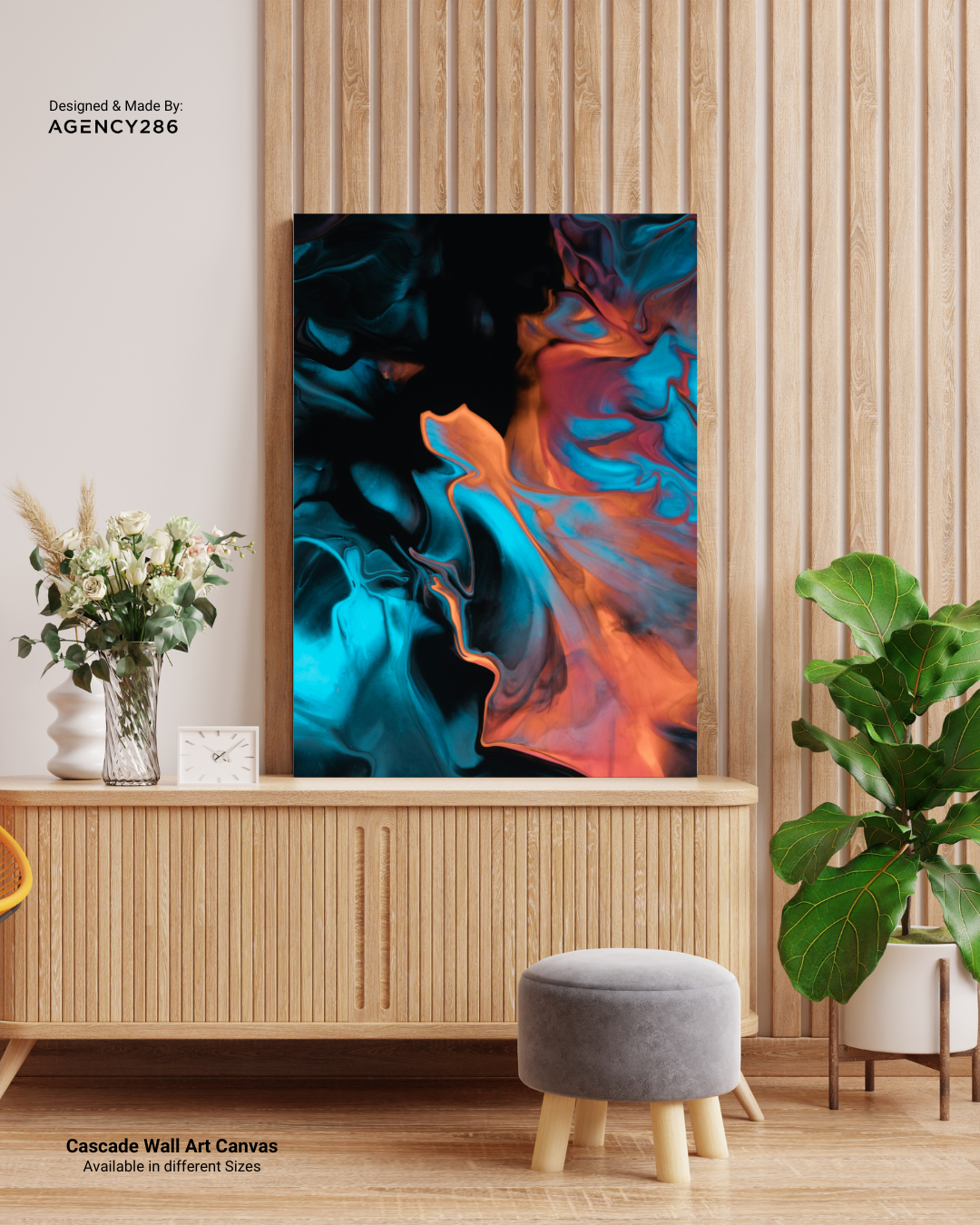 Cascade Wall Art Canvas