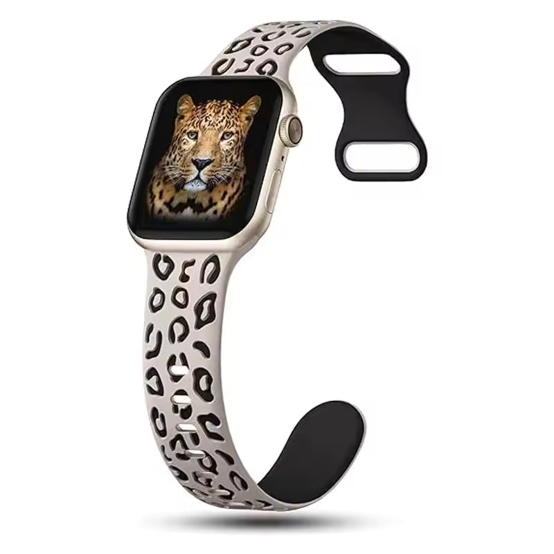 Leopard Luxe: Fits 49mm–40mm, Series 10–3, SE, Ultra. By Agency286.