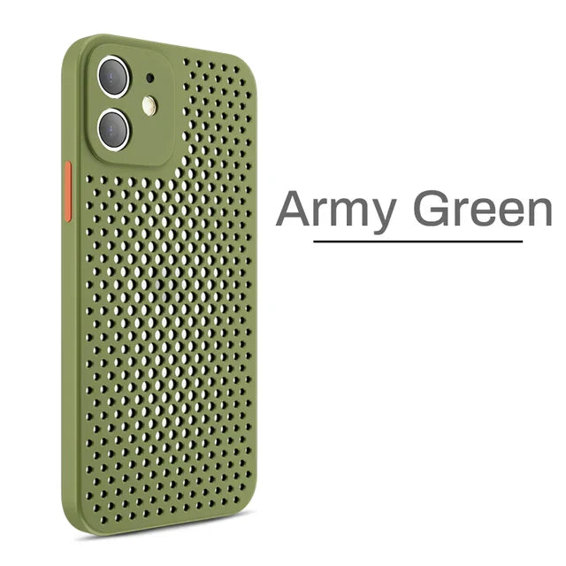 Breathable Heat-Dissipating Cooling Case for iPhone by Agency286