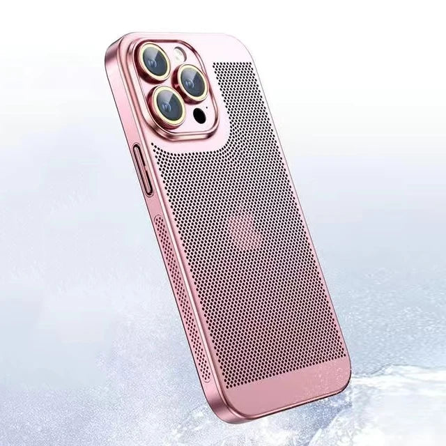 Chill Vibes Hollow Cooling Phone Case for iPhone by Agency286