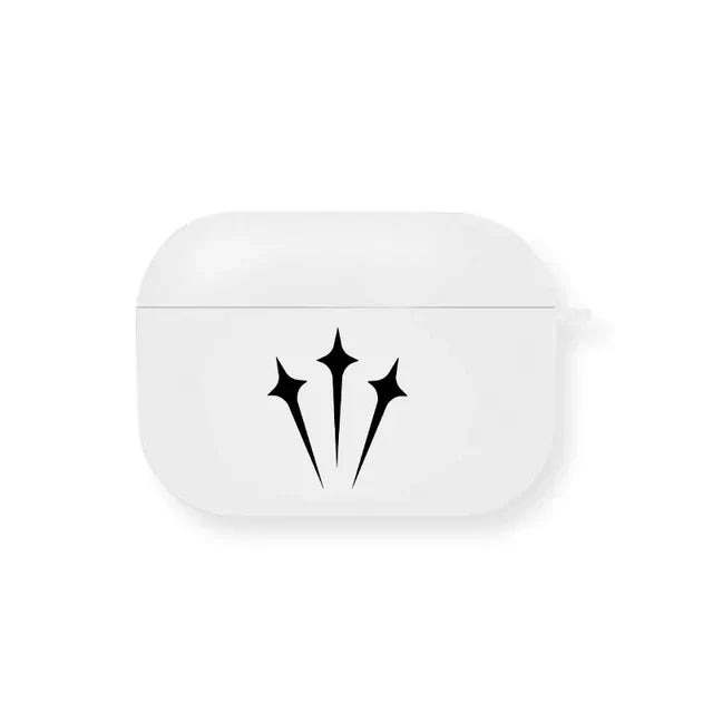 Cool Black & White AirPods Case by Agency286