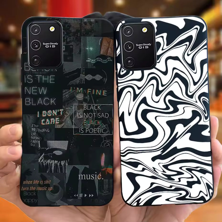 Cool Printed Silicone Case for Samsung Galaxy S Series & Note 10 Lite by Agency286