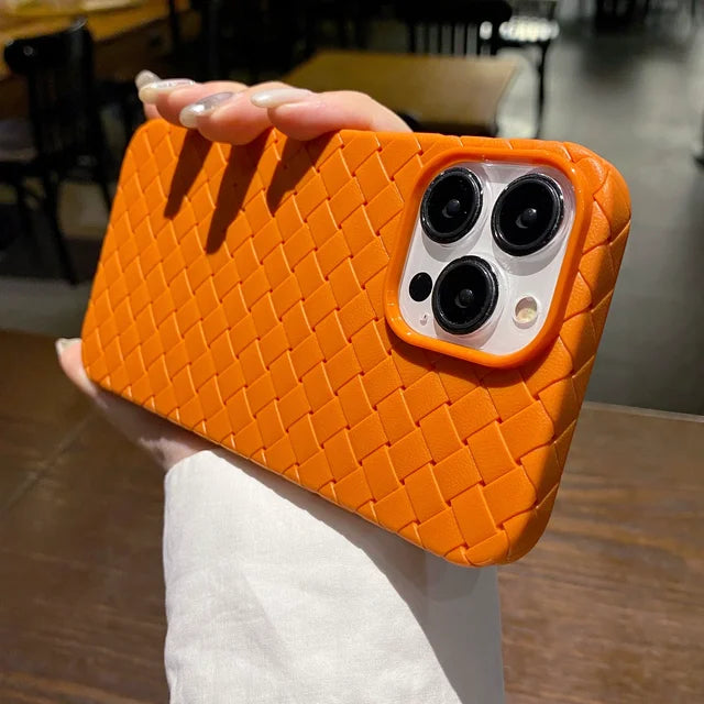 Sleek Woven Mesh Cooling Case for iPhone by Agency286