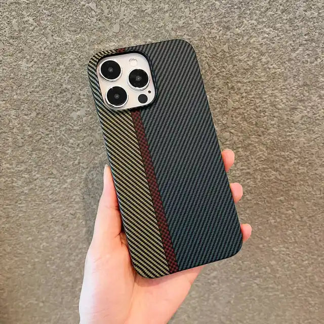 CarbonX Ultra-Thin Carbon Fiber Cooling Case for iPhone by Agency286