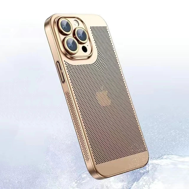 Chill Vibes Hollow Cooling Phone Case for iPhone by Agency286