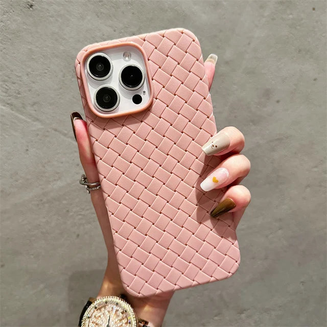 Luxury Woven Mesh Cooling Case for iPhone by Agency286