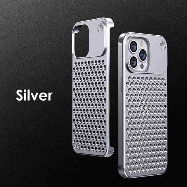 Metallic Heat Dissipation Case for iPhone by Agency286