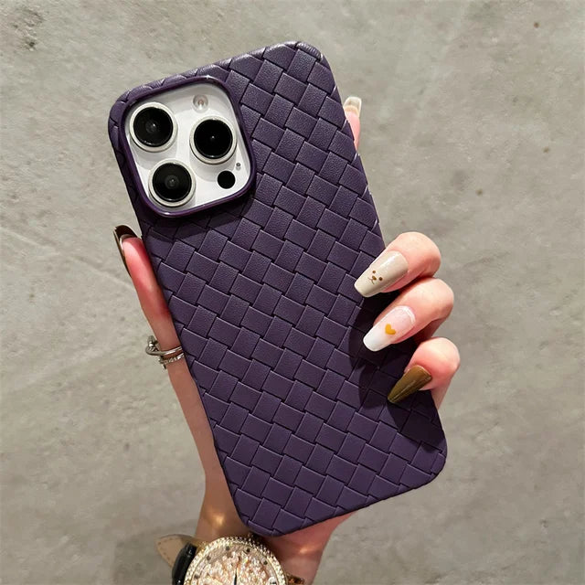 Luxury Woven Mesh Cooling Case for iPhone by Agency286